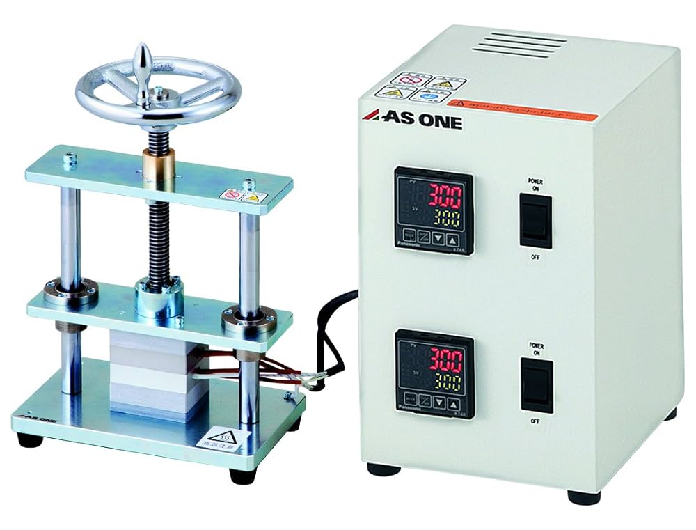 Amazon.co.jp: アズワン 万力熱プレス機 MNP2-002D デジタル /2